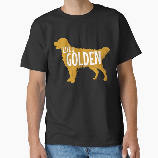 Artikel-Vorschau von Das Leben ist golden für Golden Retriever-Liebhaber, designt und verkauft von dmanalili.