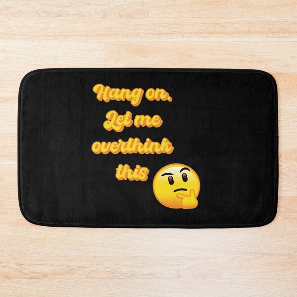 Item preview, Hang on. Let me overthink this-emoticons designed and sold by Pixel-Forge.