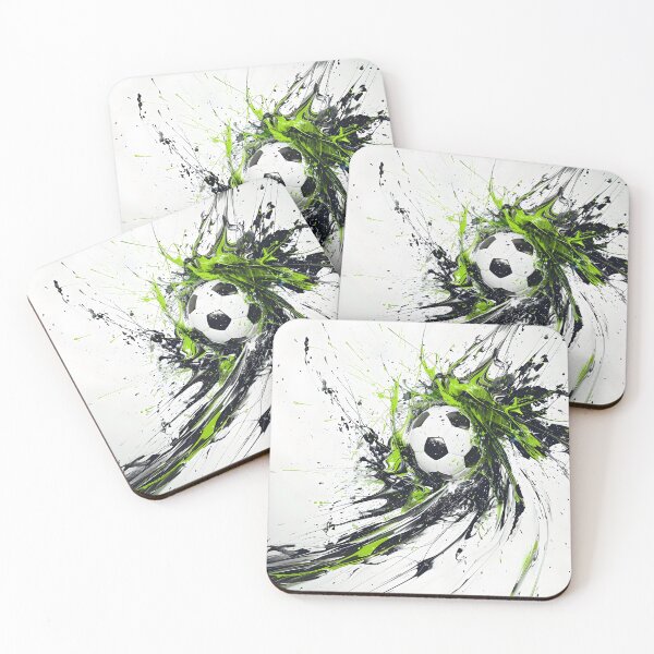 Item preview, Soccer ball paint explosion graphic designed and sold by dcrc.