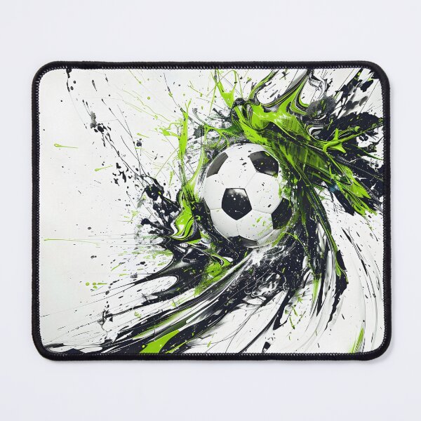 Item preview, Soccer ball paint explosion graphic designed and sold by dcrc.