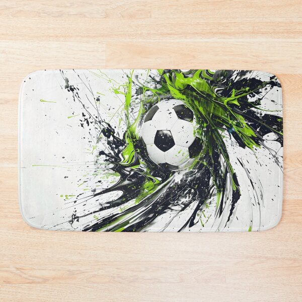 Item preview, Soccer ball paint explosion graphic designed and sold by dcrc.