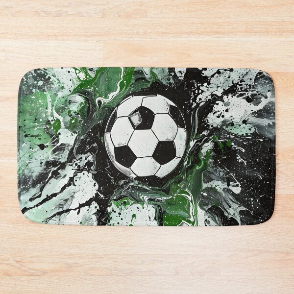 Item preview, Soccer ball paint explosion graphic designed and sold by dcrc.