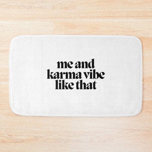 Item preview, me and karma vibe like that  designed and sold by CharmStudio.