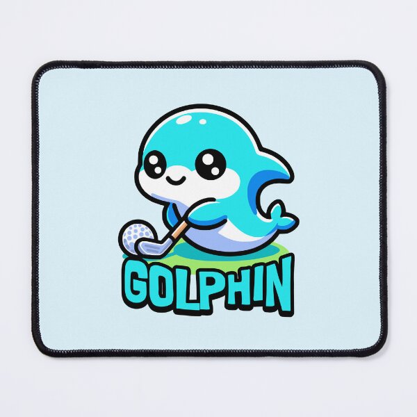 Item preview, Golphin! Cute Golfing Dolphin Pun designed and sold by PMCreative.