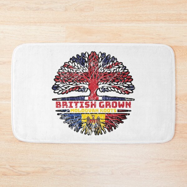 Item preview, Moldova Moldovan Uk United Kingdom British Tree Roots Flag designed and sold by FlagX.