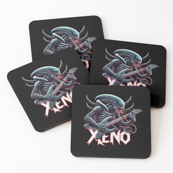 Item preview, Xeno Alien Heavy Metal Logo designed and sold by GhostMachine13.