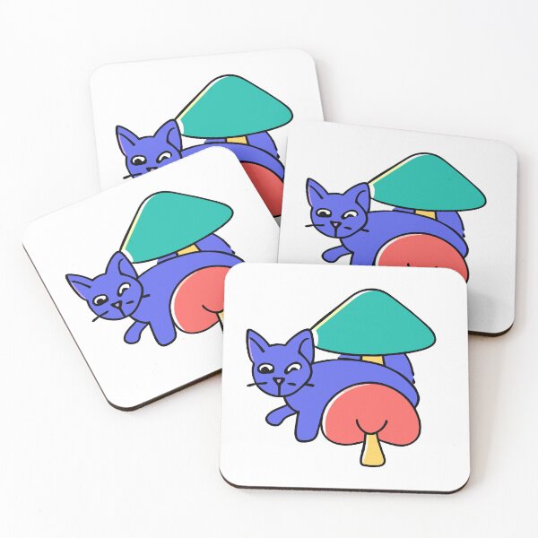 Item preview, Tiny Kitten Explores a Magical Forest Doodle's  designed and sold by omerfdln34.