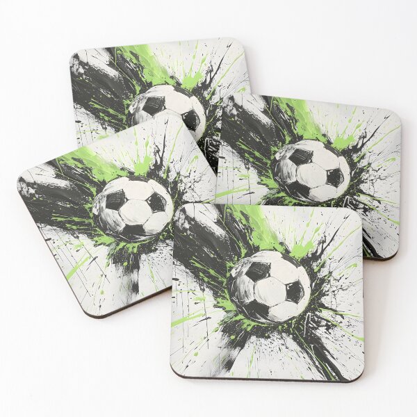 Item preview, soccer ball paint explosion graphic designed and sold by dcrc.