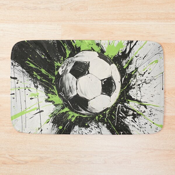 Item preview, soccer ball paint explosion graphic designed and sold by dcrc.