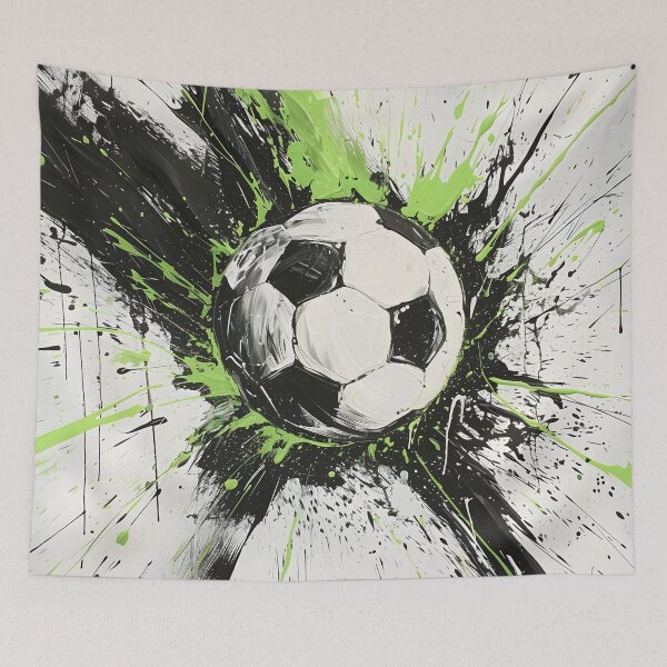 Item preview, soccer ball paint explosion graphic designed and sold by dcrc.