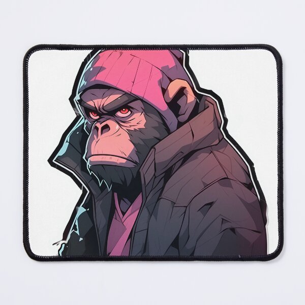 Item preview, Apes graffiti sticker designed and sold by 5minArtStudio.