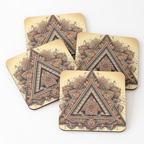 Item preview, Geometric triangle art designed and sold by itsyorstore.