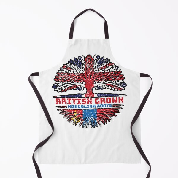 Item preview, Mongolia Mongolian British UK Tree Roots Flag designed and sold by FlagX.