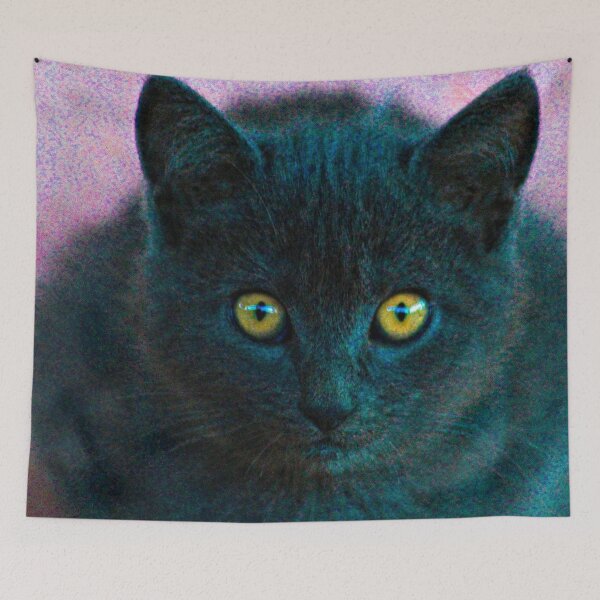 Item preview, Cute Black Kitten Cat Face Closeup designed and sold by Anna Lemos.