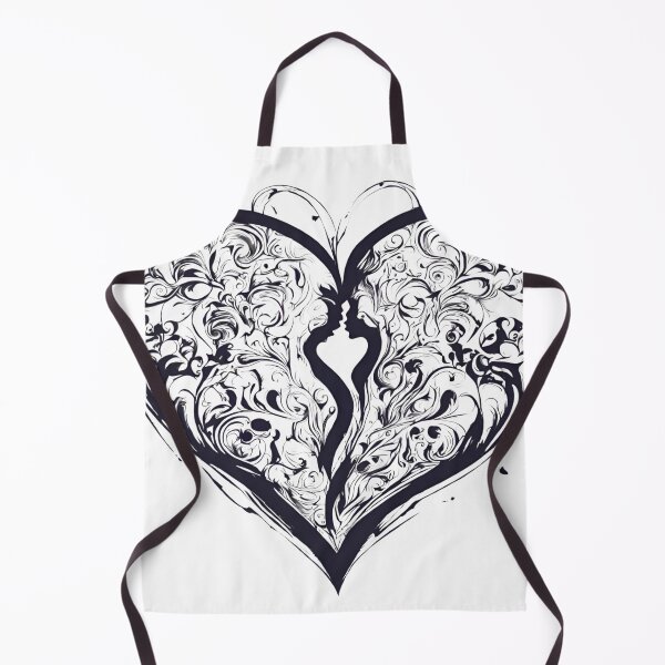 Item preview, Dual Faces, One Heart: Artistic Love Design designed and sold by TRYKID.