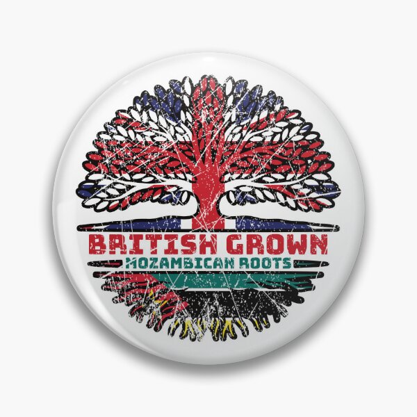 Item preview, Mozambique Mozambican British UK Tree Roots Flag designed and sold by FlagX.