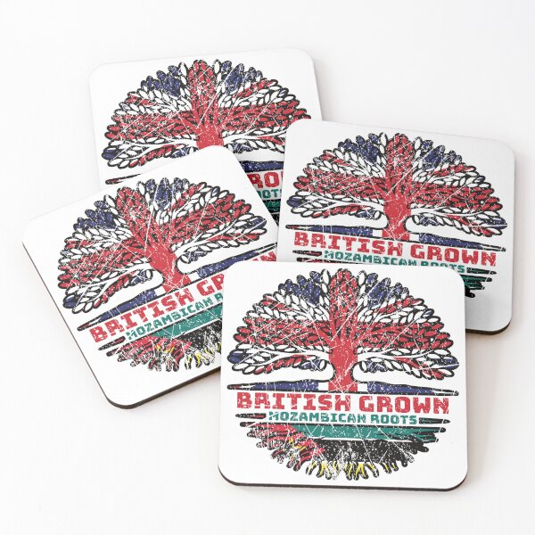 Item preview, Mozambique Mozambican British UK Tree Roots Flag designed and sold by FlagX.