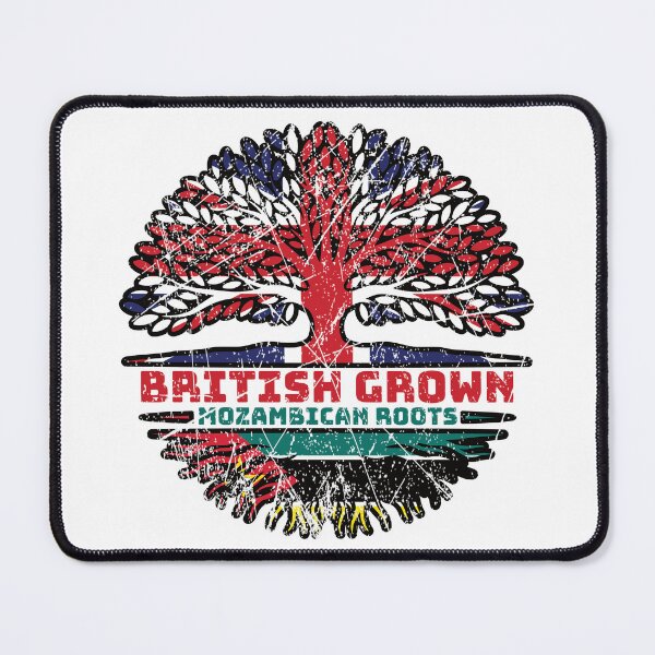 Item preview, Mozambique Mozambican British UK Tree Roots Flag designed and sold by FlagX.