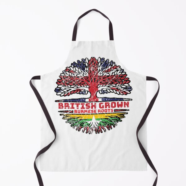 Item preview, Myanmar Burmese Burma Uk United Kingdom British Tree Roots Flag designed and sold by FlagX.