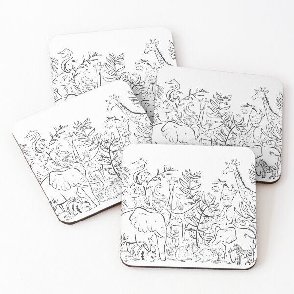 Item preview, Safari animal patterns designed and sold by Haji  Kamora.