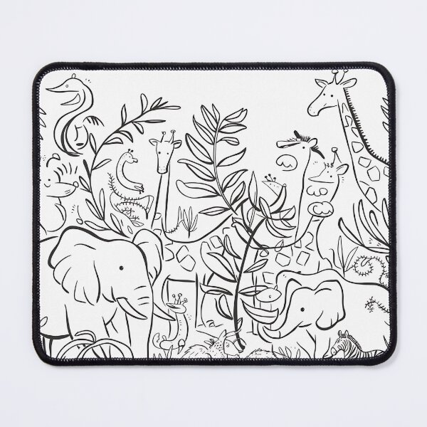 Item preview, Safari animal patterns designed and sold by Haji  Kamora.
