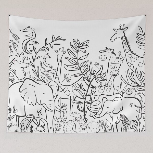 Item preview, Safari animal patterns designed and sold by Haji  Kamora.