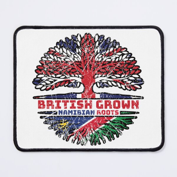 Item preview, Namibia Namibian British UK Tree Roots Flag designed and sold by FlagX.