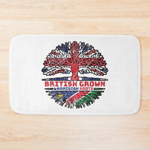 Item preview, Namibia Namibian British UK Tree Roots Flag designed and sold by FlagX.