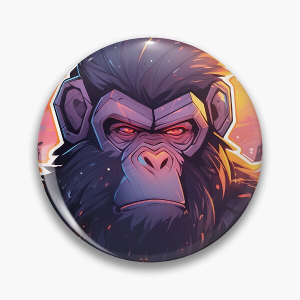 Item preview, Apes graffiti stickers designed and sold by 5minArtStudio.