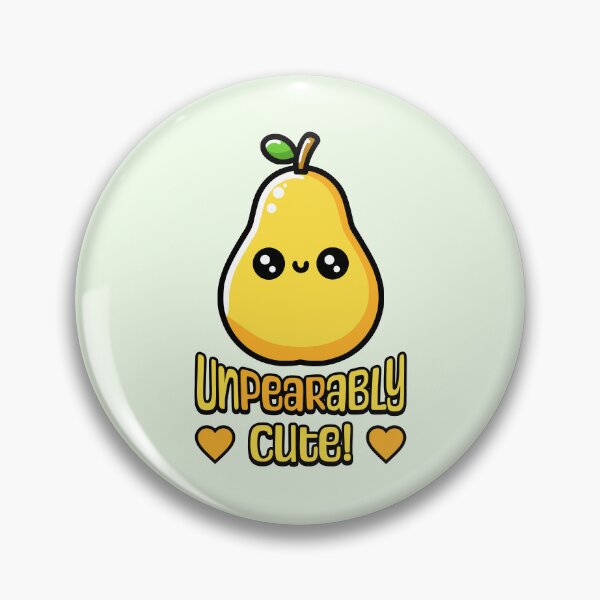 Item preview, Unpearably cute! Cute Pear Pun designed and sold by PMCreative.