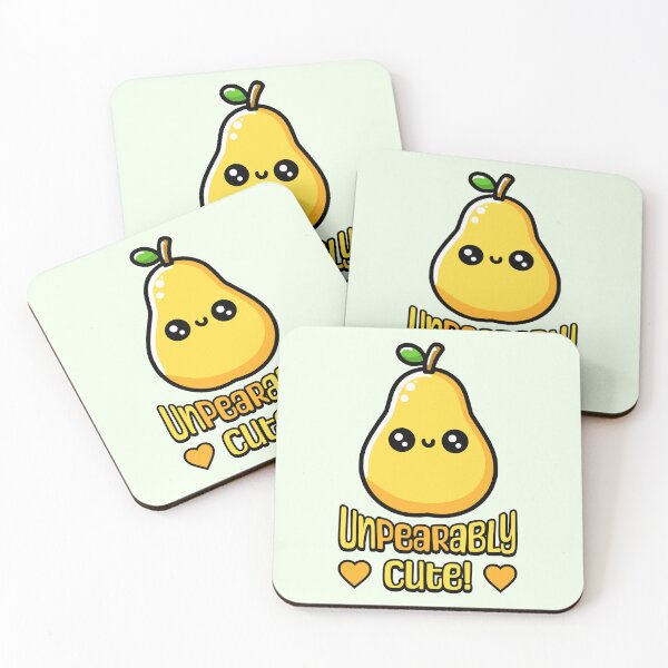 Item preview, Unpearably cute! Cute Pear Pun designed and sold by PMCreative.