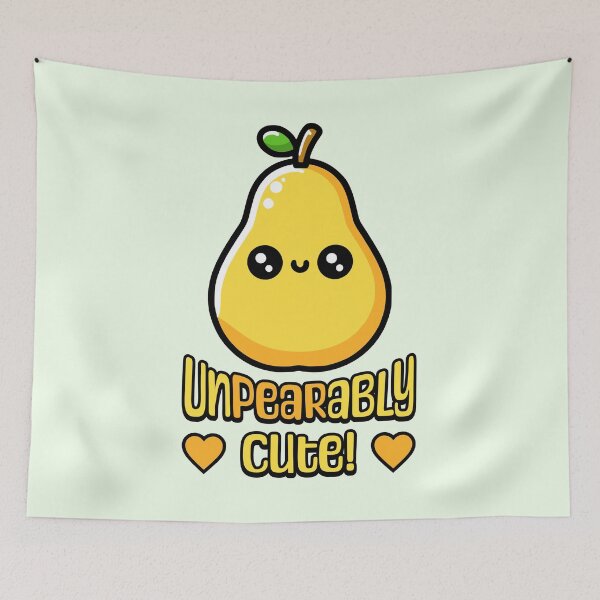 Item preview, Unpearably cute! Cute Pear Pun designed and sold by PMCreative.