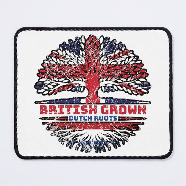 Item preview, Netherlands Dutch Uk United Kingdom British Tree Roots Flag designed and sold by FlagX.