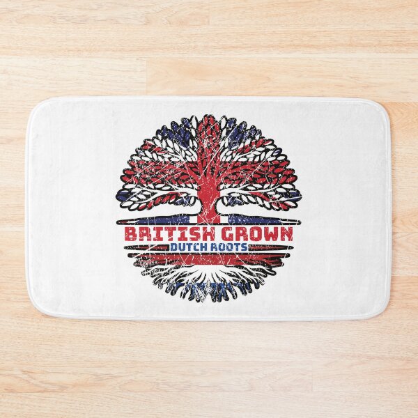 Item preview, Netherlands Dutch Uk United Kingdom British Tree Roots Flag designed and sold by FlagX.