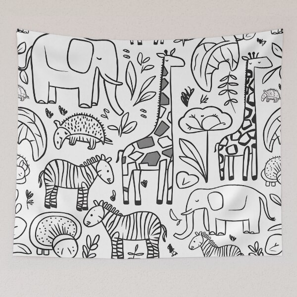 Item preview, Safari animal patterns designed and sold by Haji  Kamora.