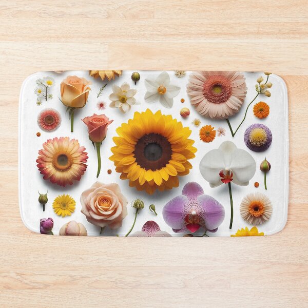 Item preview, various colorful flowers arranged designed and sold by bernhagen.