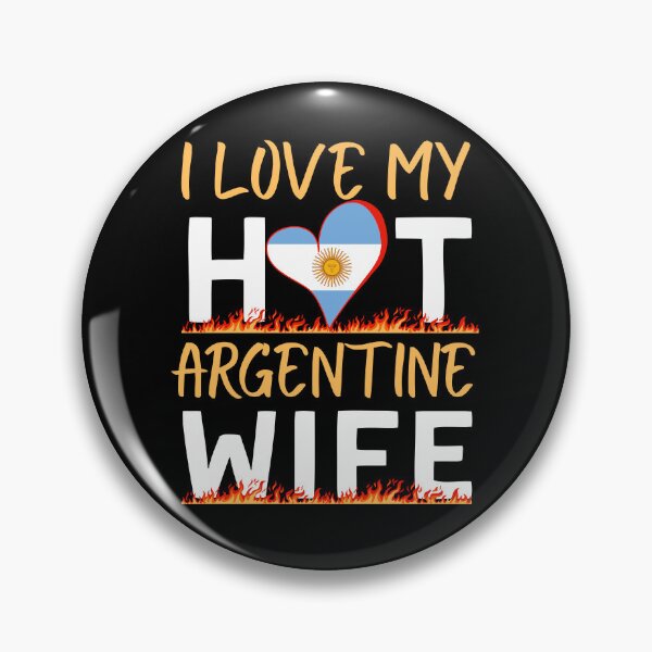 Artikelvorschau, Heiße argentinische Ehefrau Argentinien Flagge Liebe entworfen und verkauft von Betsytiptoe.
