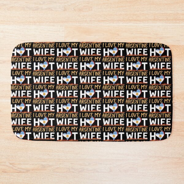 Item preview, Hot Argentine Wife Argentina Flag Love designed and sold by Betsytiptoe.