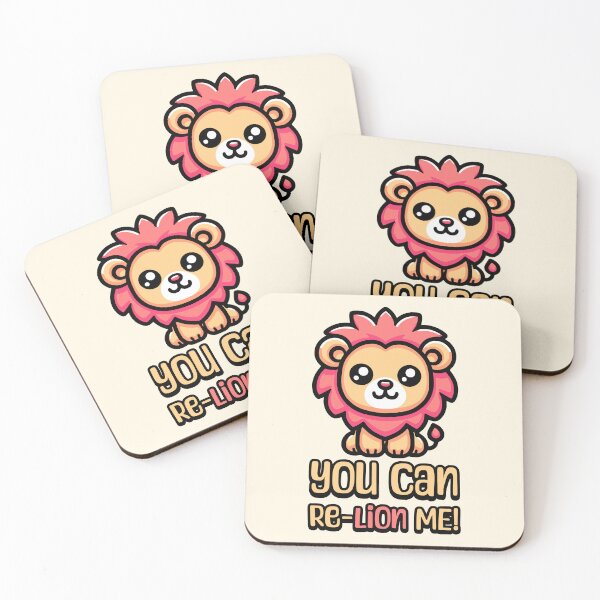 Item preview, You Can Relion Me! Cute Lion Pun designed and sold by PMCreative.