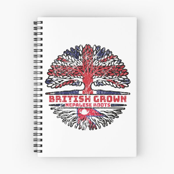 Item preview, Nepalese Nepal Uk United Kingdom British Tree Roots Flag designed and sold by FlagX.