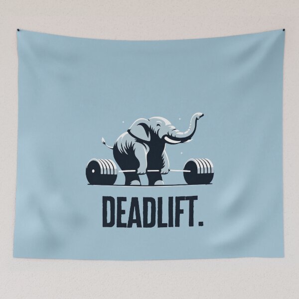 Item preview, Elephant Deadlift | Gym Enthusiast designed and sold by Weknes.