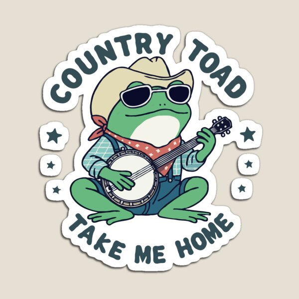 Item preview, Country Toad Take Me Home designed and sold by Gkinoki.