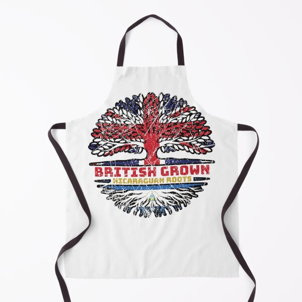 Item preview, Nicaraguan Nicaragua Uk United Kingdom British Tree Roots Flag designed and sold by FlagX.