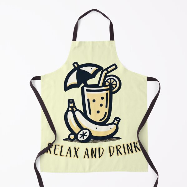 Item preview, Relax and drink - banana drink designed and sold by Funny-Banana.