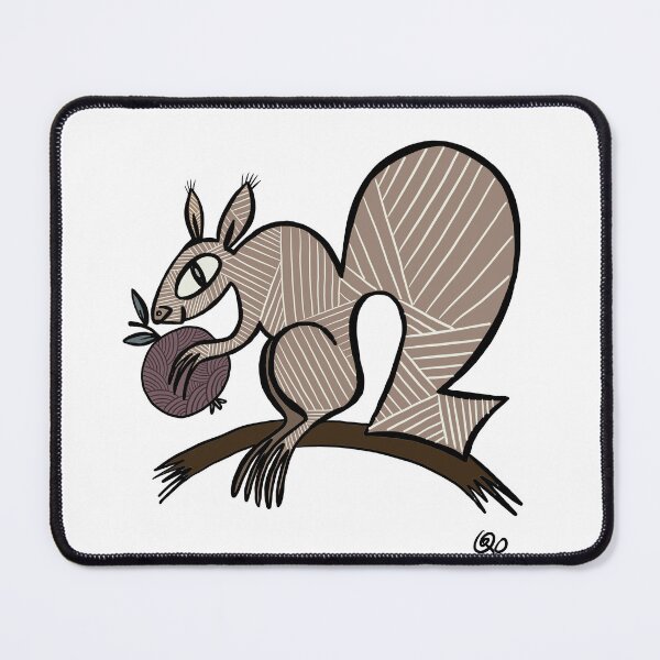 Item preview, Cheeky squirrel designed and sold by dragonanddaisy.
