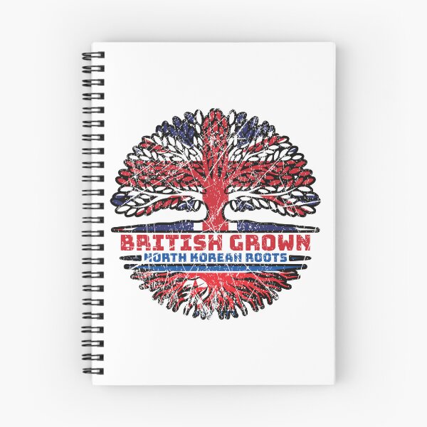 Item preview, North Korean North Korea Uk United Kingdom British Tree Roots Flag designed and sold by FlagX.