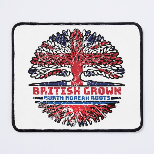 Item preview, North Korean North Korea Uk United Kingdom British Tree Roots Flag designed and sold by FlagX.