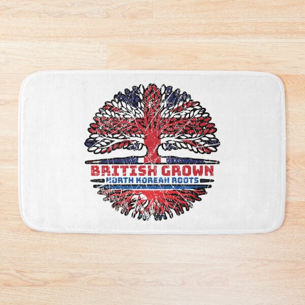 Item preview, North Korean North Korea Uk United Kingdom British Tree Roots Flag designed and sold by FlagX.