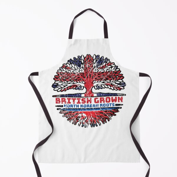 Item preview, North Korean North Korea Uk United Kingdom British Tree Roots Flag designed and sold by FlagX.