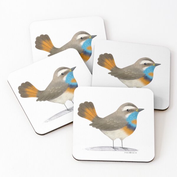 Item preview, Blue Throat Bird designed and sold by julianamotzko.